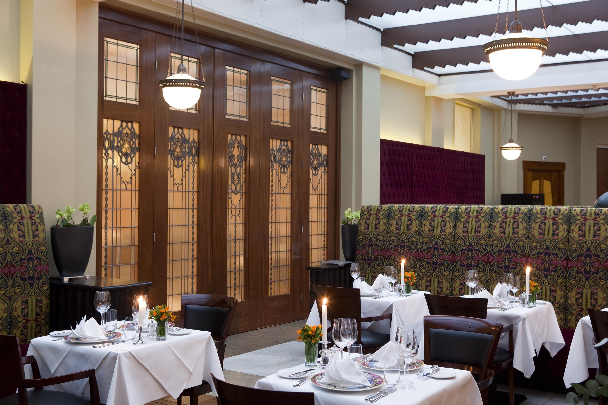 Grand Hotel Amrath Амстердам Екстериор снимка The restaurant