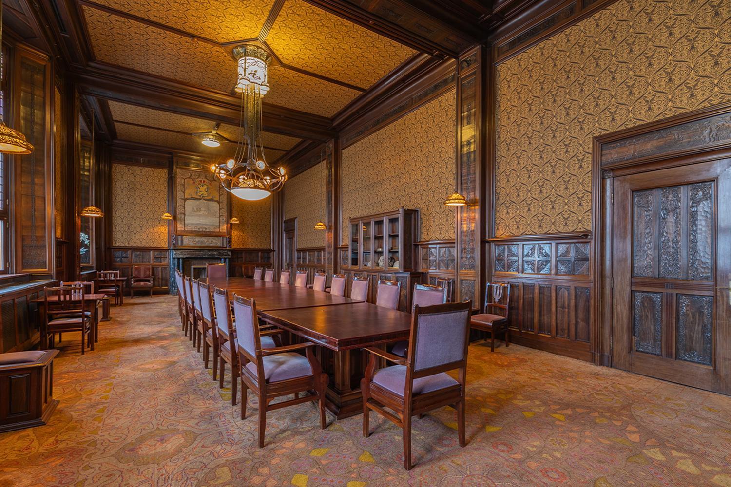 Grand Hotel Amrath Амстердам Екстериор снимка The dining room