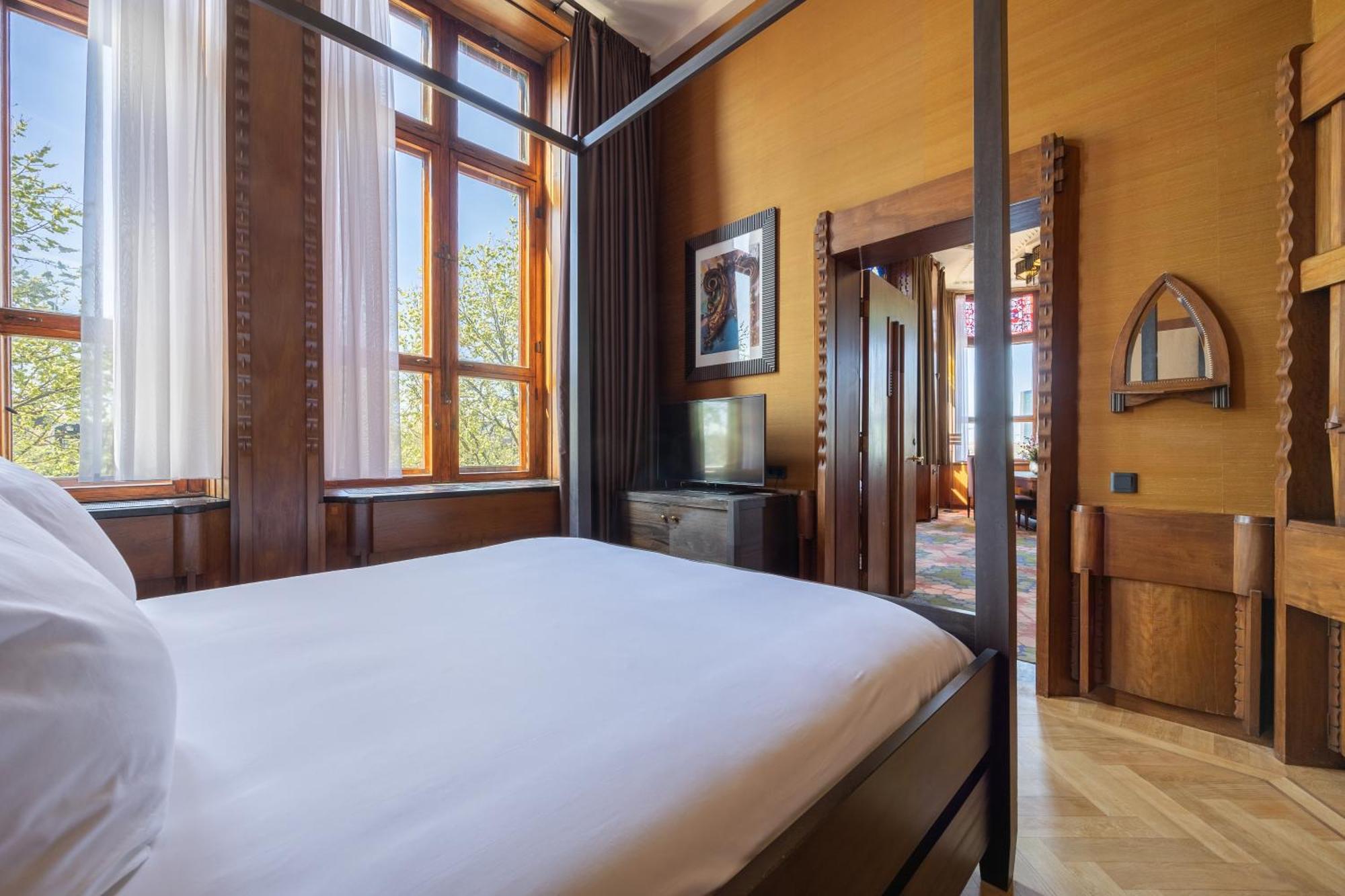 Grand Hotel Amrath Амстердам Екстериор снимка The bedroom